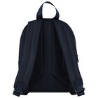 Boys Navy Blue Logo Back Pack, 1, hi-res