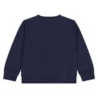 Younger Navy Blue Teddy Bear Logo Tracksuit, 2, hi-res