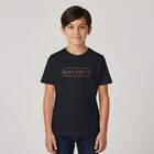Boys Navy Blue Logo T-Shirt, 1, hi-res