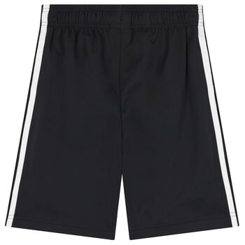 Black Trefoil Logo Shorts