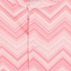Baby Girls Pink Zig Zag Babygrow Gift Set, 1, hi-res