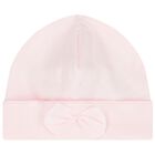 Baby Girls Pink Swan Blanket Set, 1, hi-res