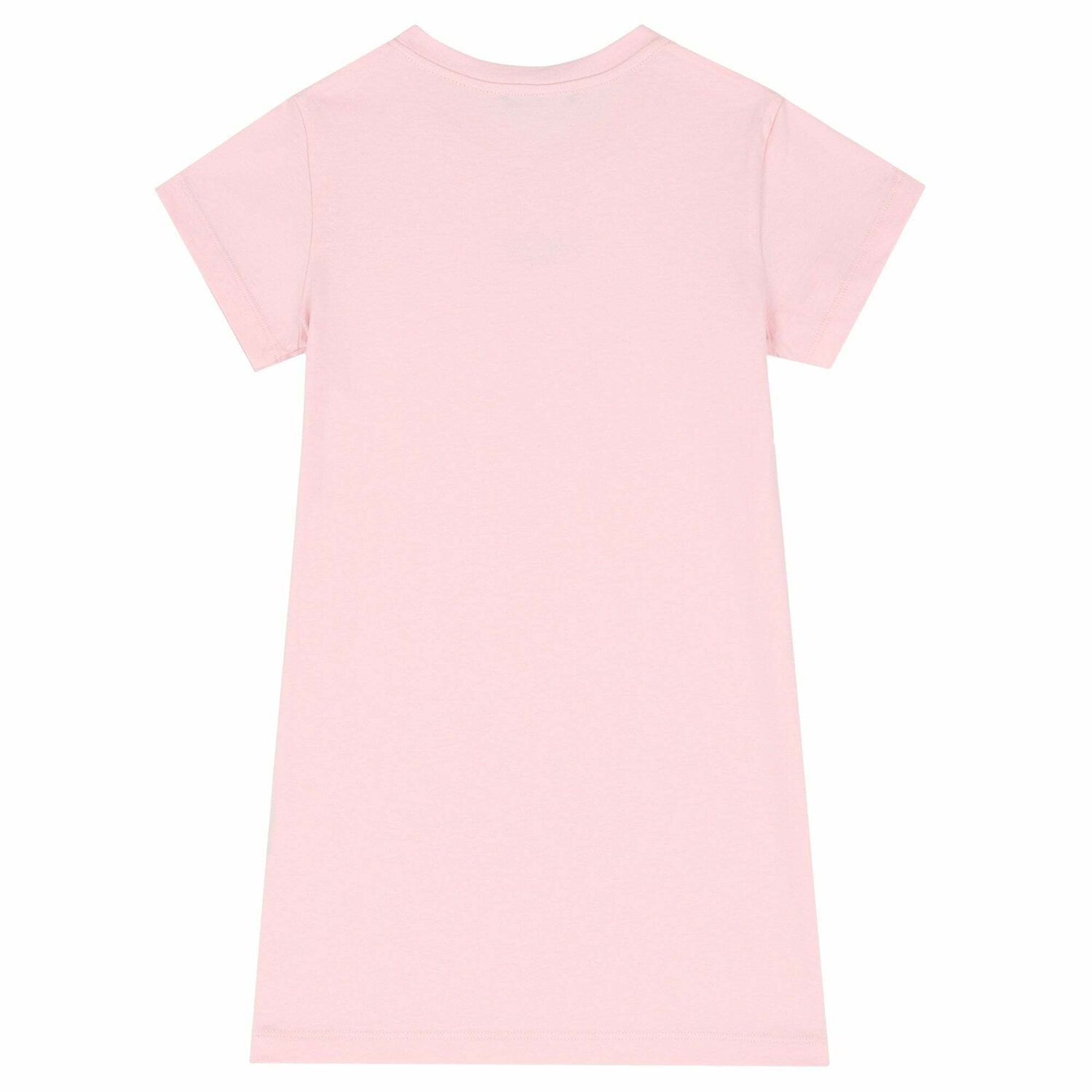 Girls Pink & Gold Logo Dress, 1, hi-res image number null