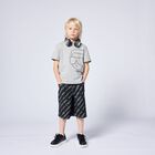 Boys Grey Logo T-Shirt, 1, hi-res
