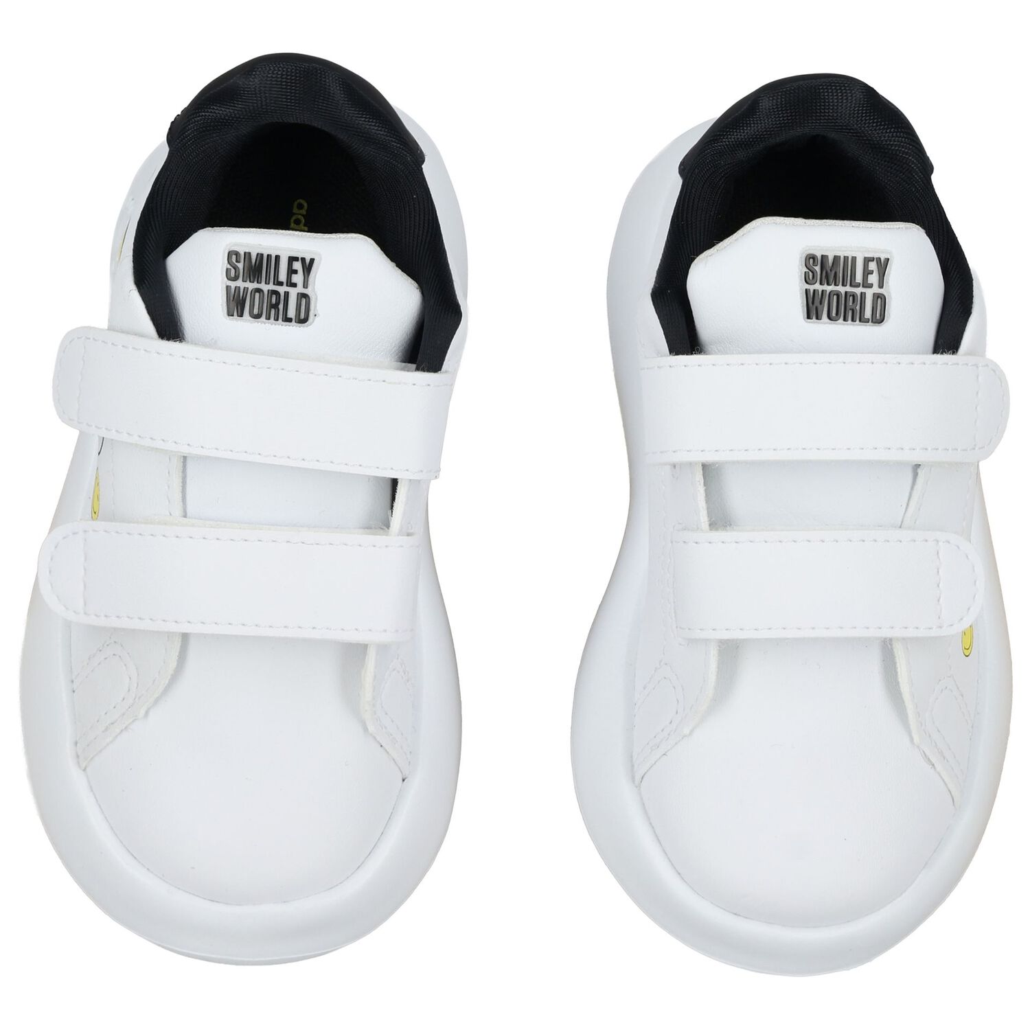 White Advantage Smiley World Trainers, 1, hi-res