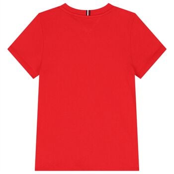 Boys Red Logo T-Shirt
