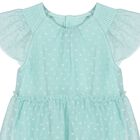 Younger Girls Green Tulle Dress & Headband Set, 2, hi-res