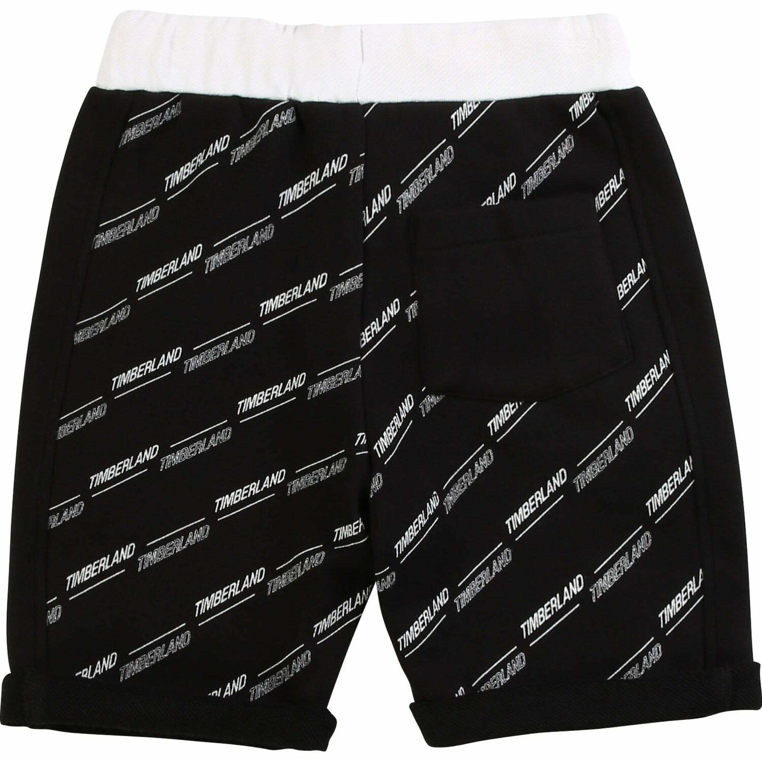 Boys Black Logo Shorts, 1, hi-res image number null