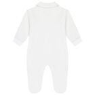 Baby Boys Ivory Babygrow, 1, hi-res