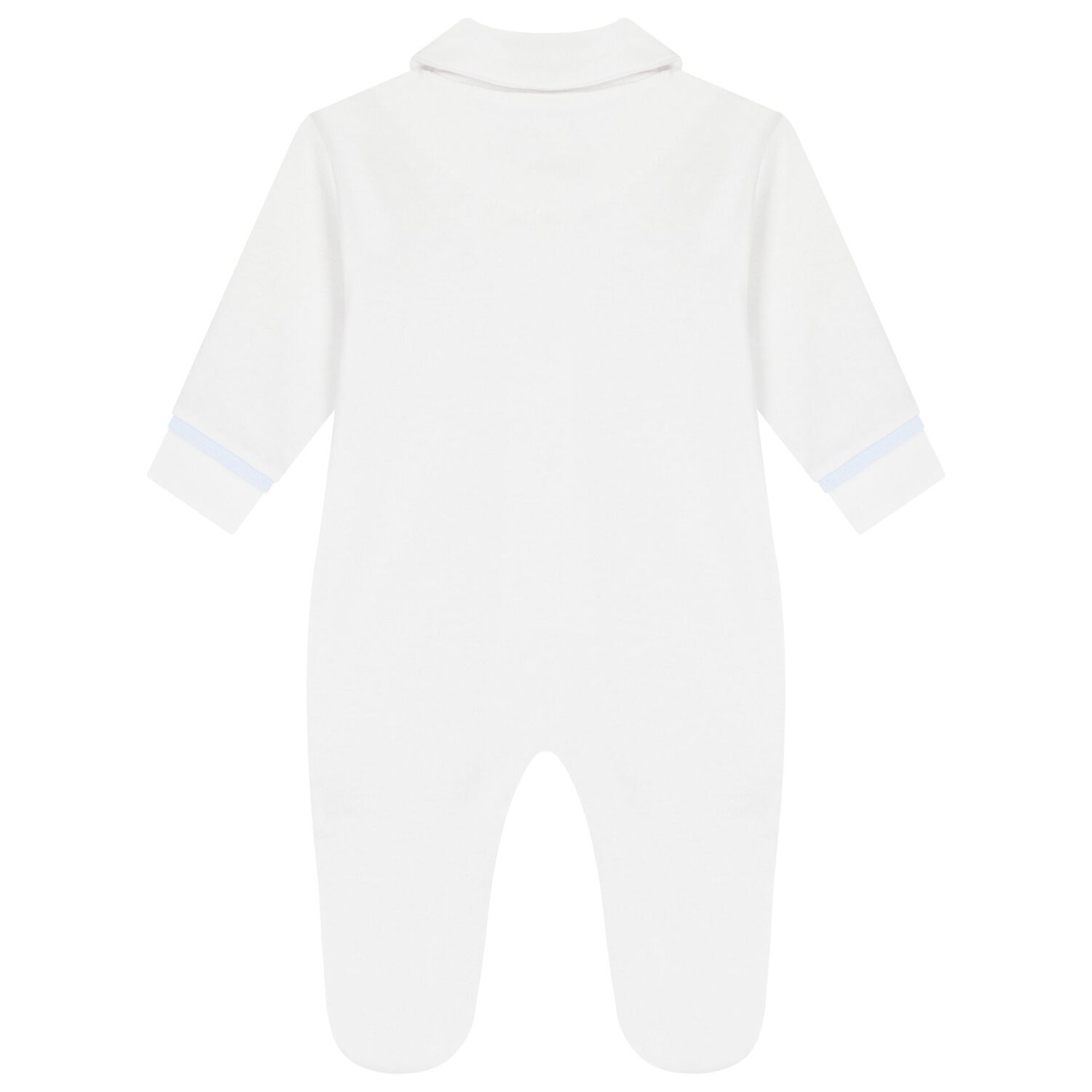 Baby Boys Ivory Babygrow, 1, hi-res