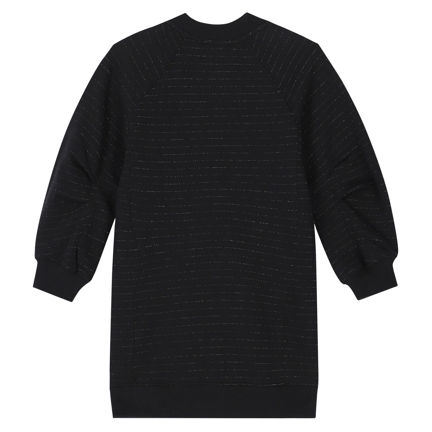 Girls Black Logo Dress, 2, hi-res image number null