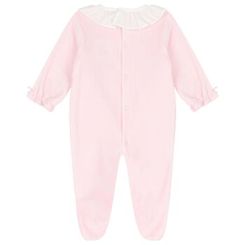 Baby Girls Pink Babygrow