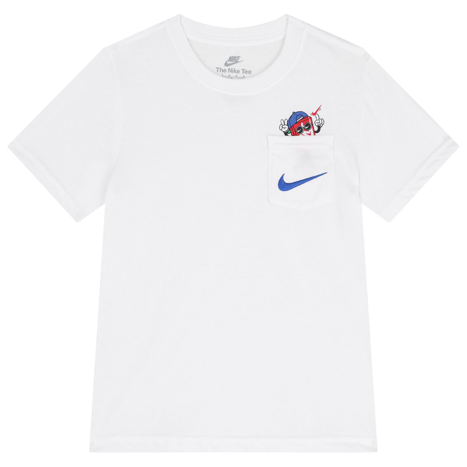 Boys White Logo T-Shirt, 1, hi-res image number null