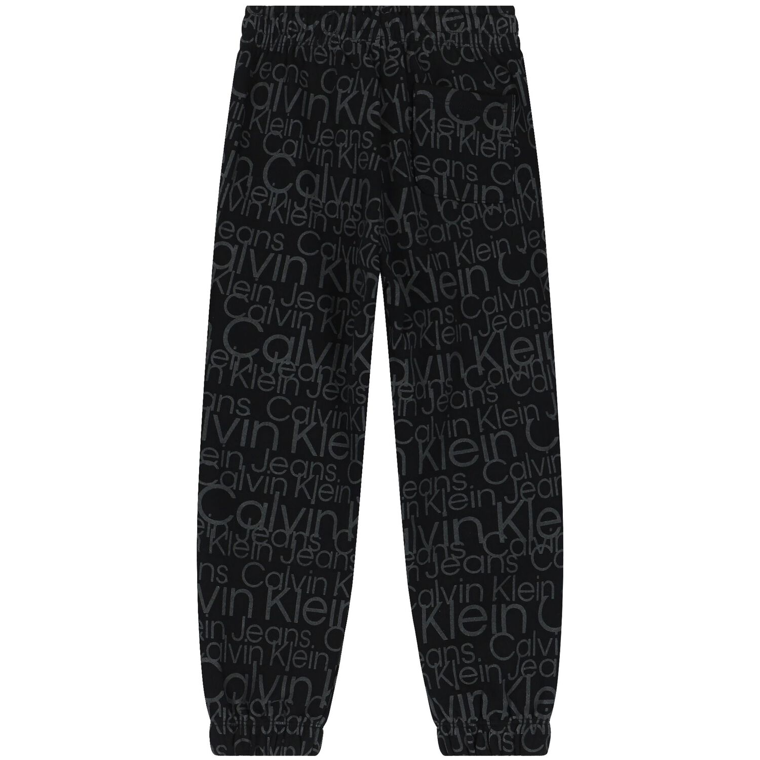 Boys Black Logo Joggers, 1, hi-res