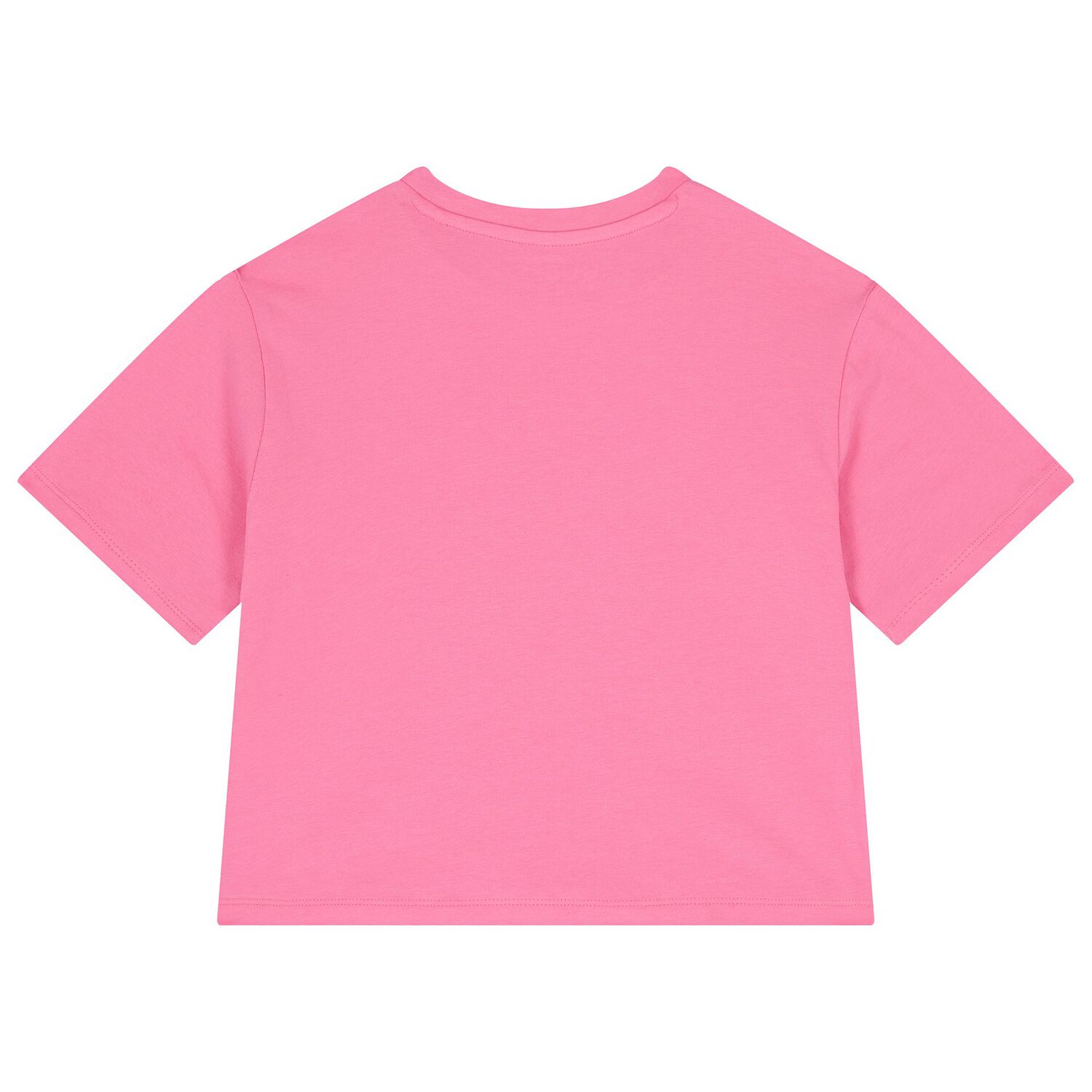 Girls Pink Embellished Logo T-Shirt, 1, hi-res image number null
