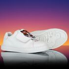 White Tiger Logo Trainers, 1, hi-res