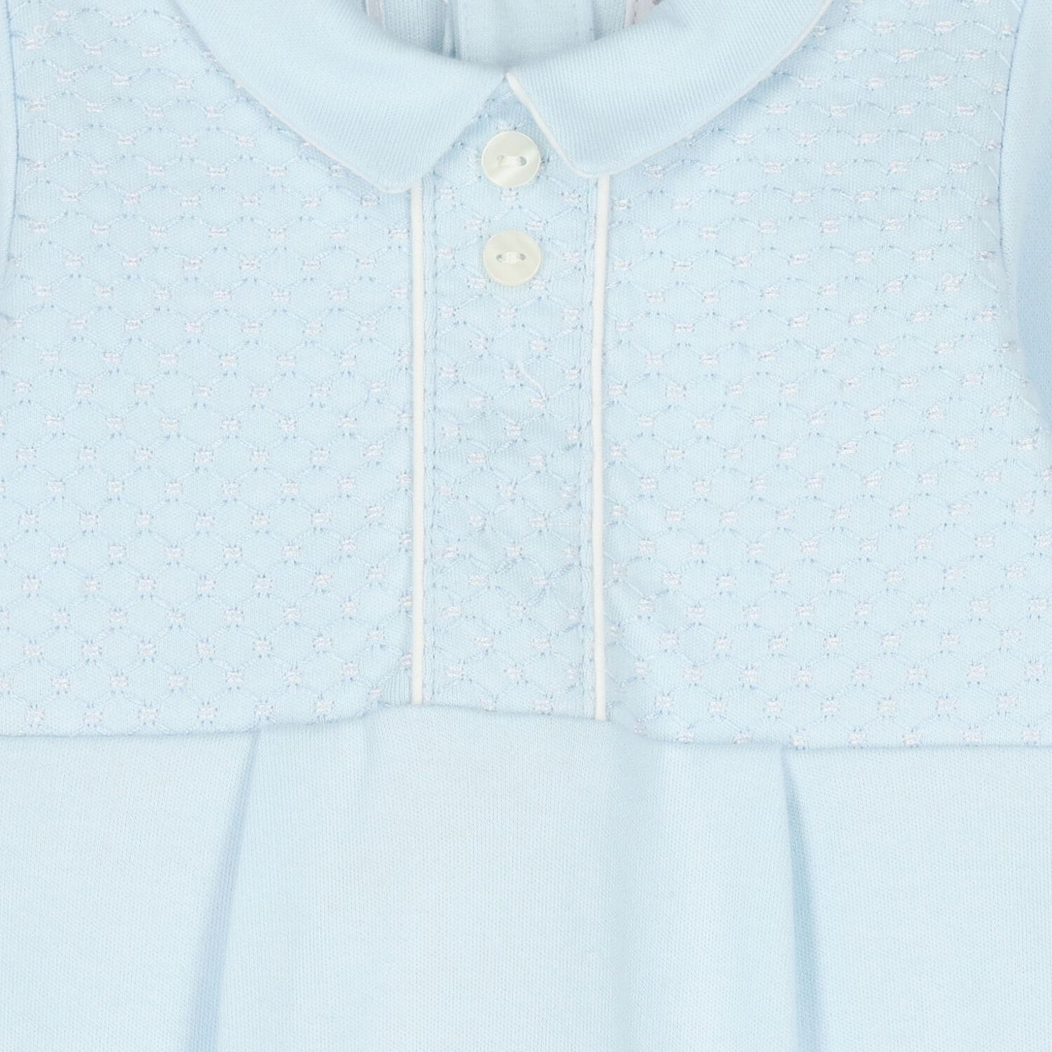 Baby Boys Blue Babygrow, 1, hi-res