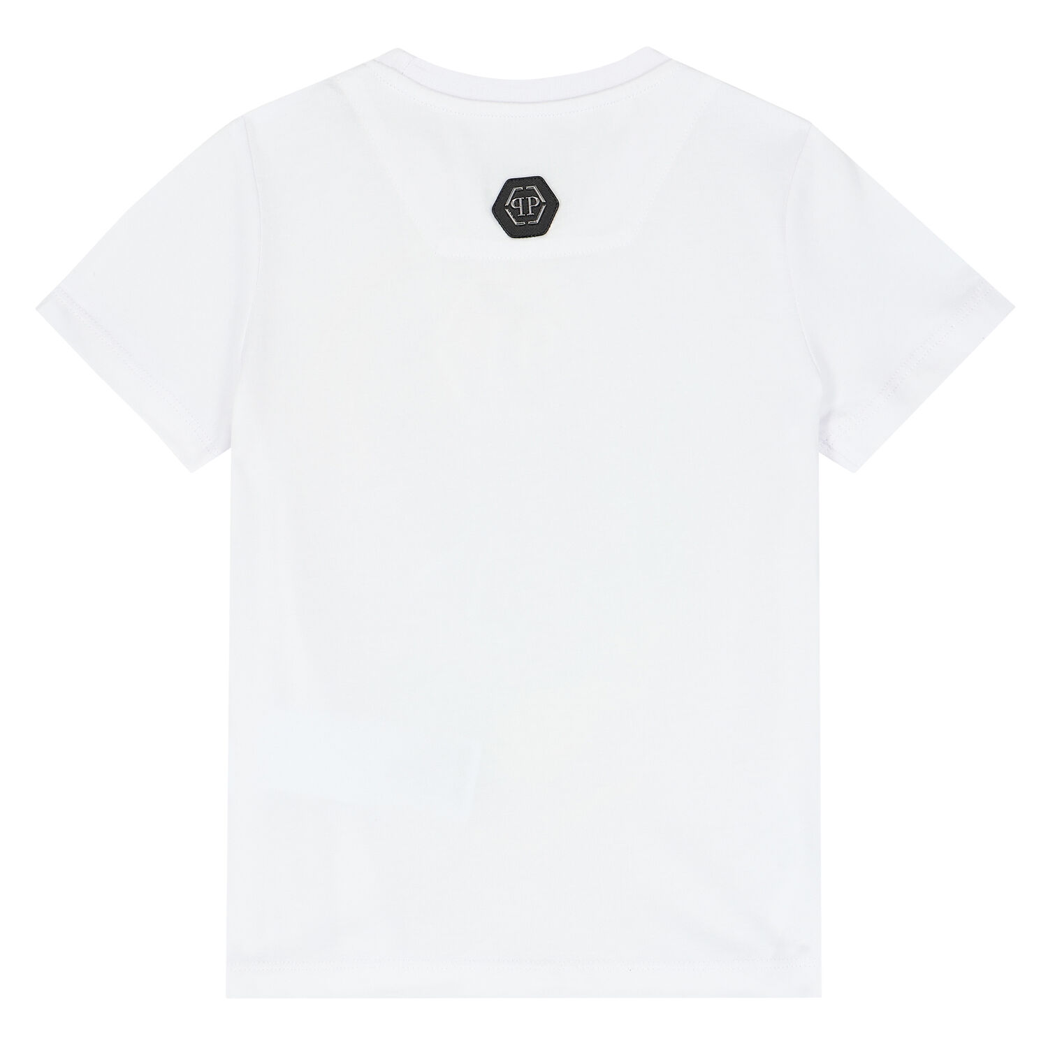 Boys White Skull Logo T-Shirt, 1, hi-res image number null