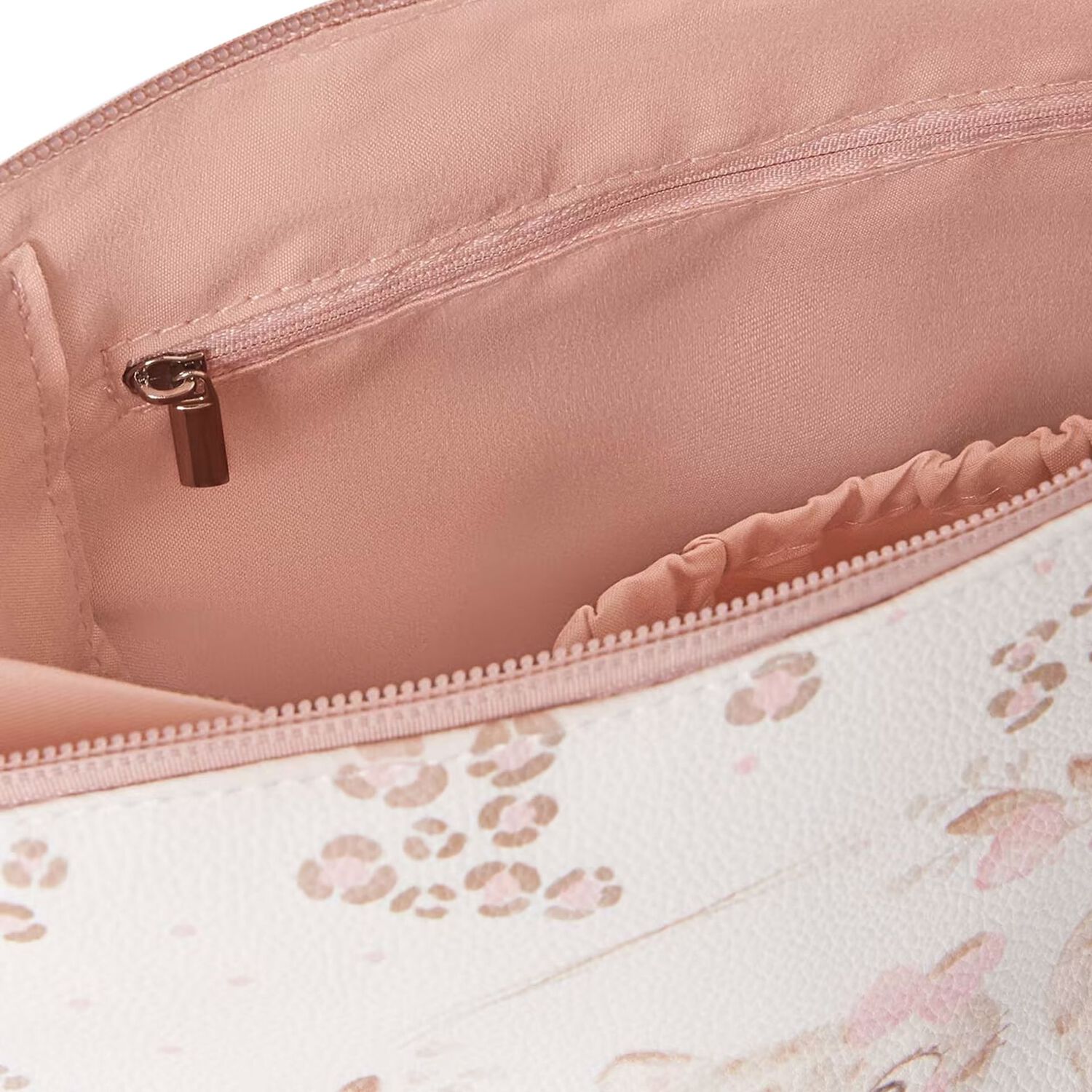 Ivory & Pink Toiletry Bag, 1, hi-res
