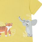 Younger Boys Yellow Interactive Animals T-Shirt, 2, hi-res