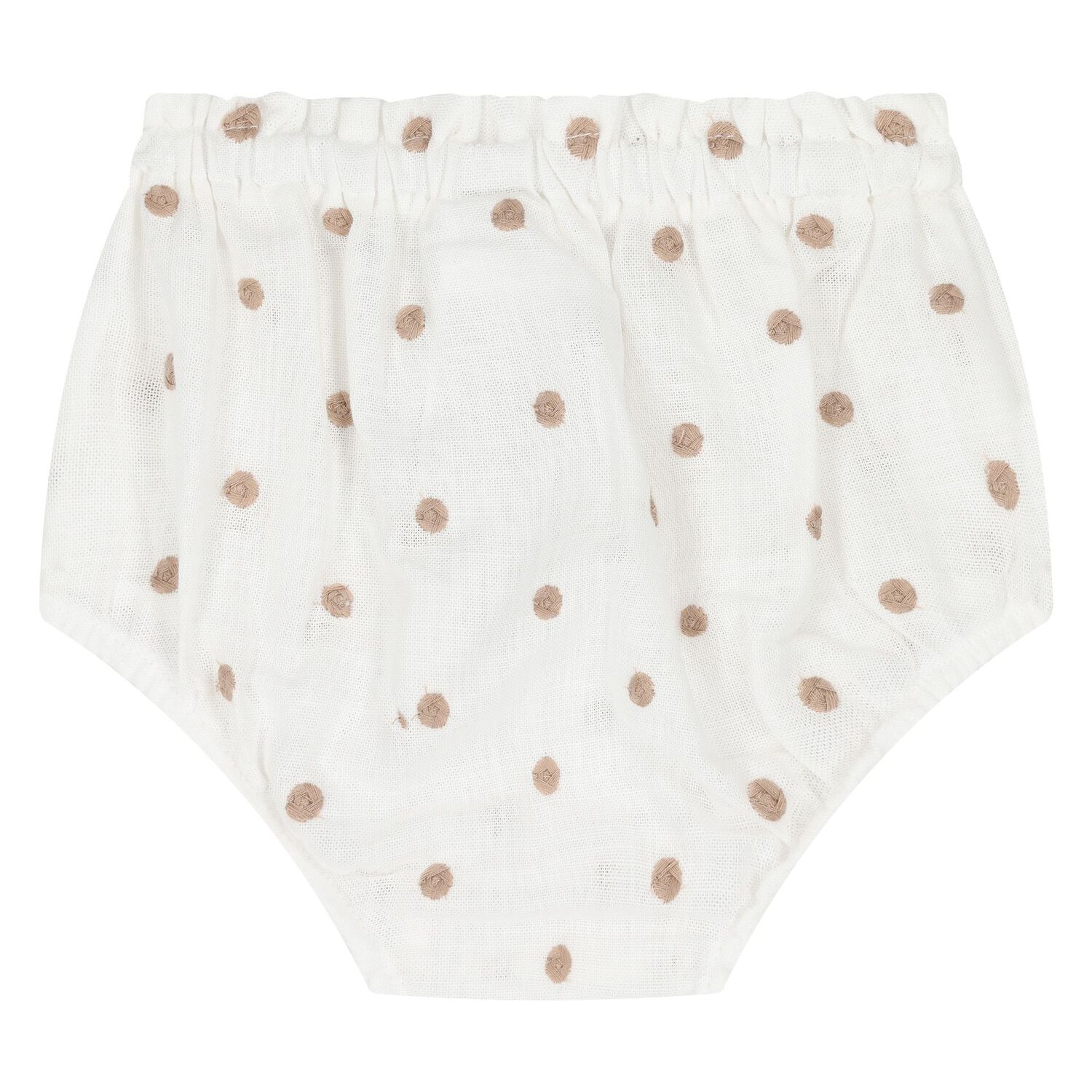 Baby Girls Ivory & Beige Dress Set, 2, hi-res