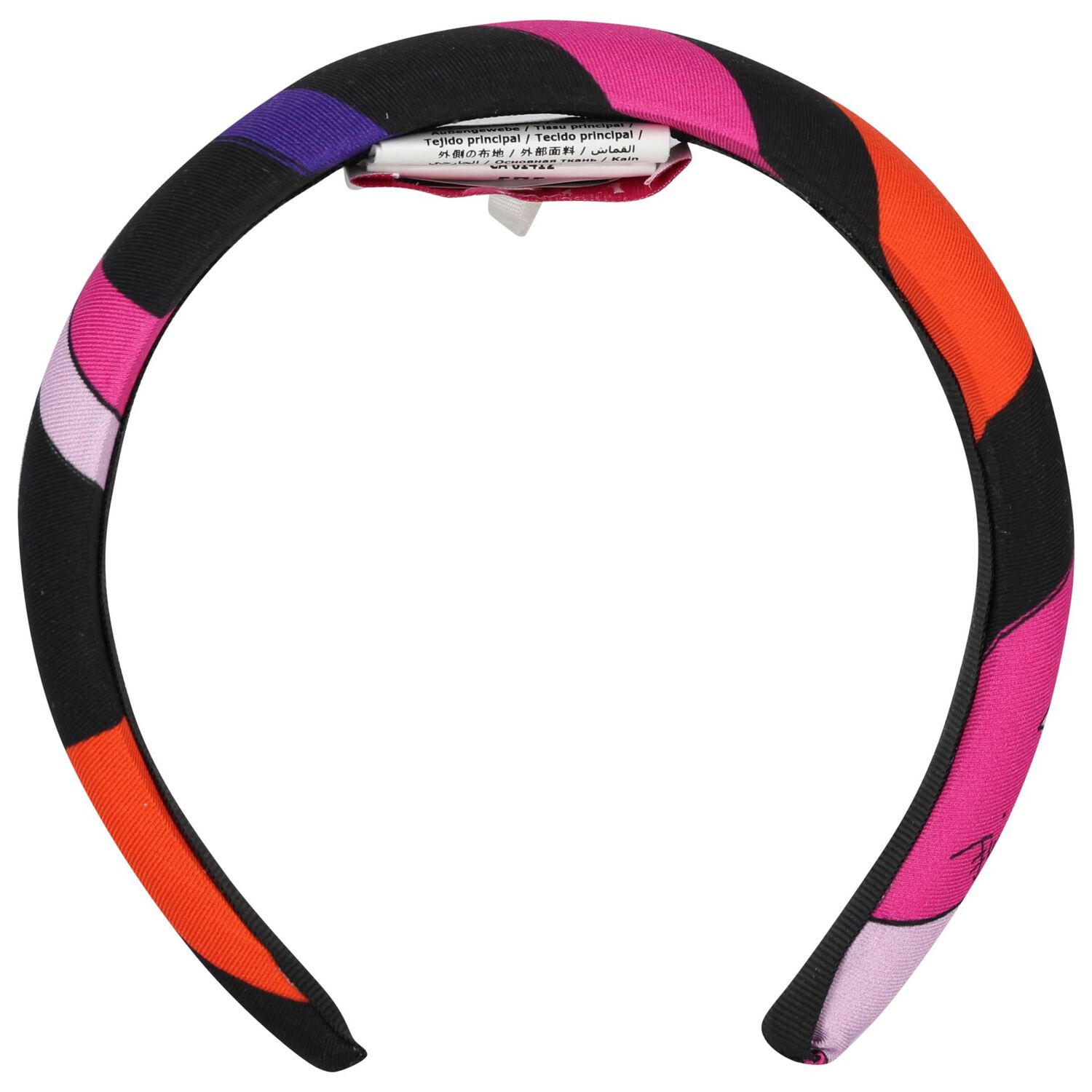 Girls Multi-Coloured Vortice Headband, 1, hi-res