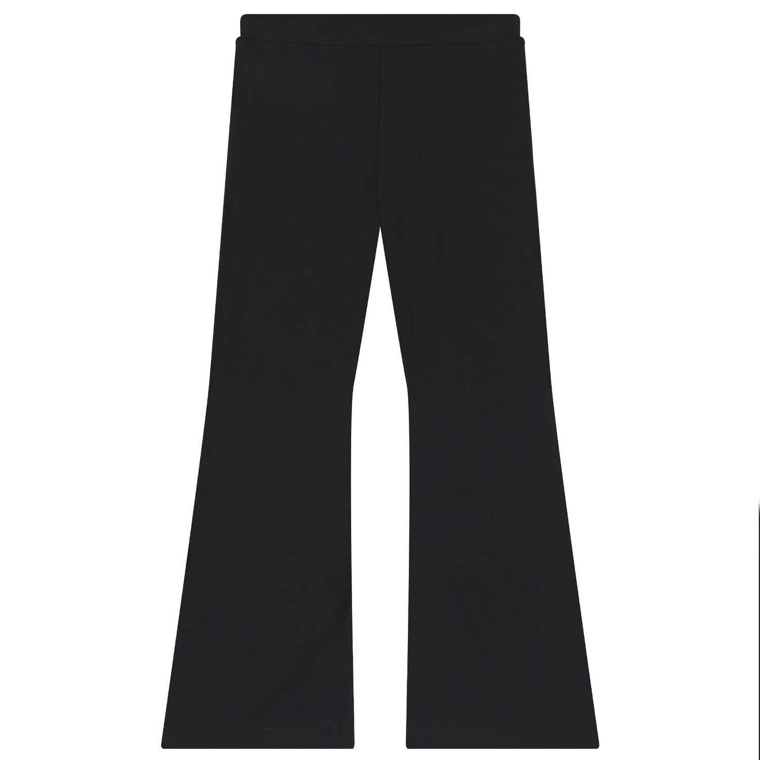 Girls Black Logo Leggings, 2, hi-res image number null