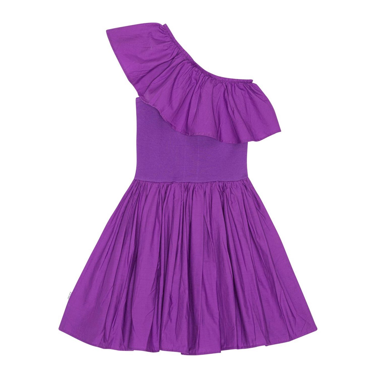 Girls Purple Ruffle Chloey Dress, 3, hi-res