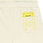 Boys Ivory Logo Shorts, 1, hi-res