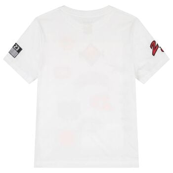 Boys White Jordan Logo T-Shirt