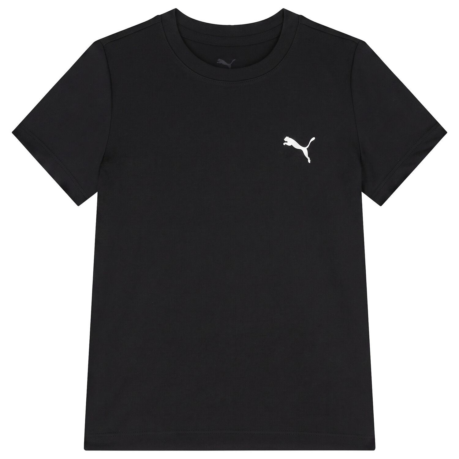 Boys Black Logo T-Shirt, 2, hi-res