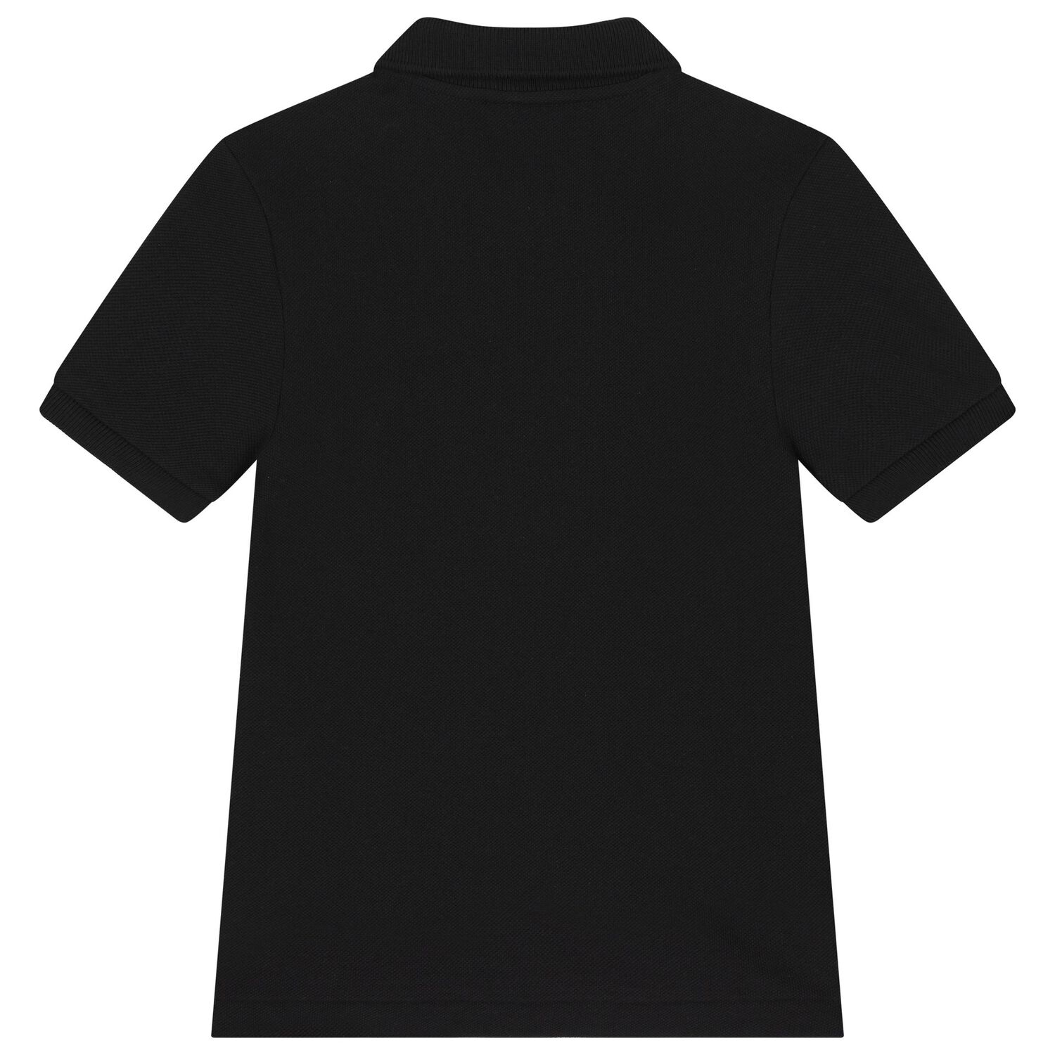 Boys Black Logo Polo Shirt, 5, hi-res image number null