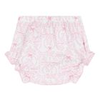  Baby Girls White & Pink Delicate Blooming Bow Dress Set, 1, hi-res