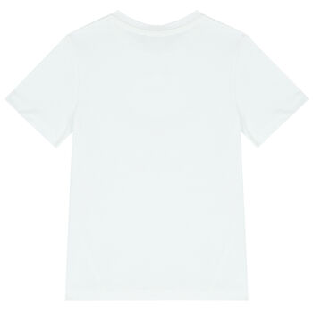 Boys White Logo T-Shirt