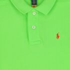 Boys Green Logo Polo Shirt, 14, hi-res