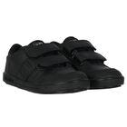 Boys Black Logo Trainers, 1, hi-res