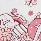 Baby Girls White Butterfly Romper, 1, hi-res