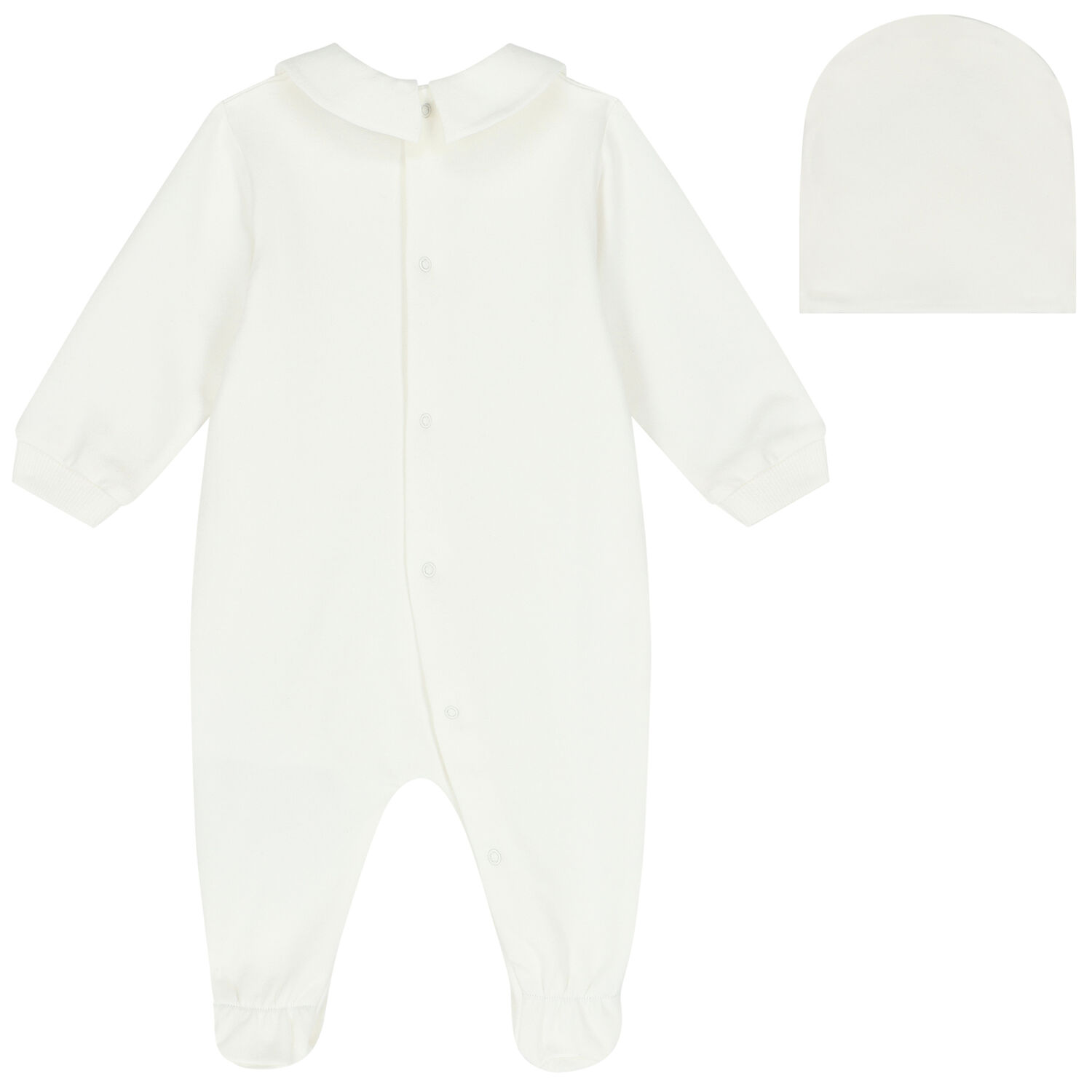 Ivory Teddy Bear Logo Babygrow Gift Set, 3, hi-res