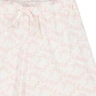 Girls Pink & Ivory Glittery Logo Shorts Set, 1, hi-res