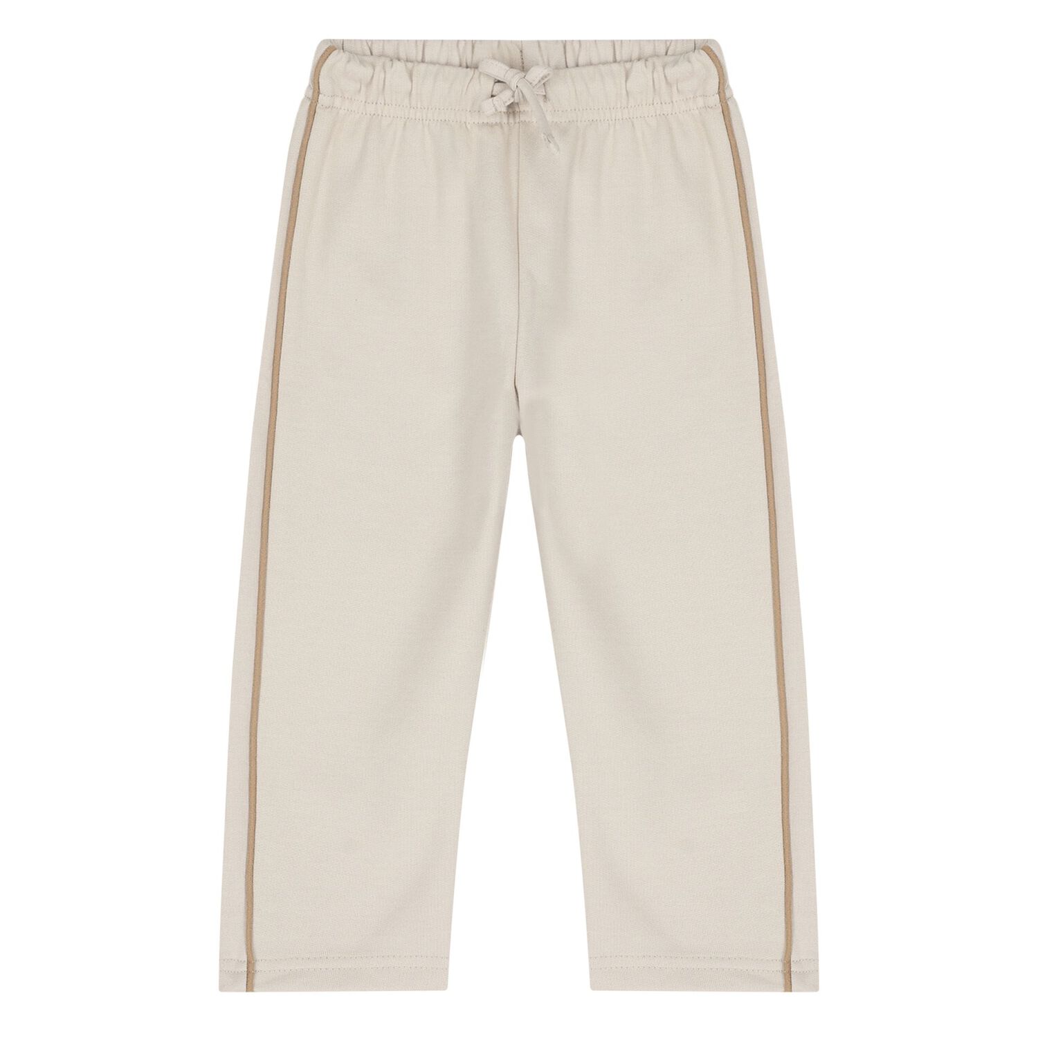 Younger Boys Beige, Ivory & Black Tracksuit ( 3 Piece ), 1, hi-res