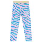 Girls Pink & Blue Leggings, 1, hi-res