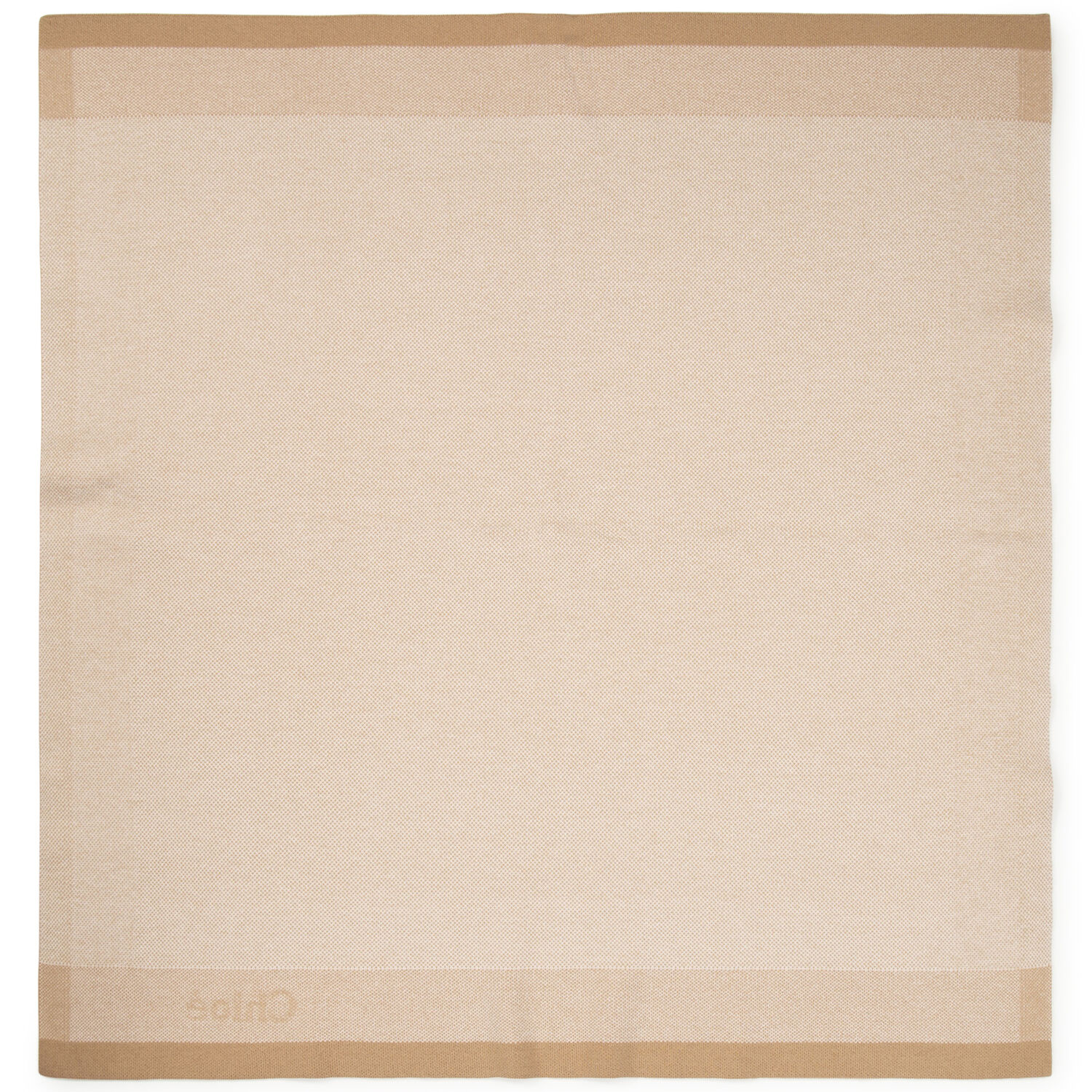 Baby Girls Ivory Logo Blanket, 1, hi-res
