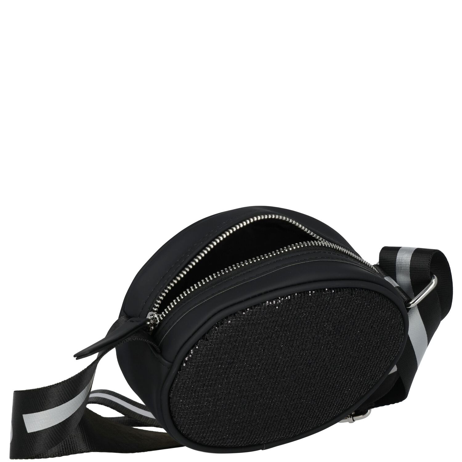 Girls Black Logo Handbag, 1, hi-res image number null