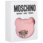 Baby Girls Pink Teddy Bear Logo Babygrow, 5, hi-res