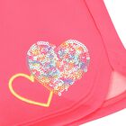 Girls Pink Heart Shorts, 1, hi-res