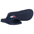 Boys Navy Blue Logo Sliders, 1, hi-res