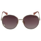 Girls Gold Aviator Sunglasses, 1, hi-res