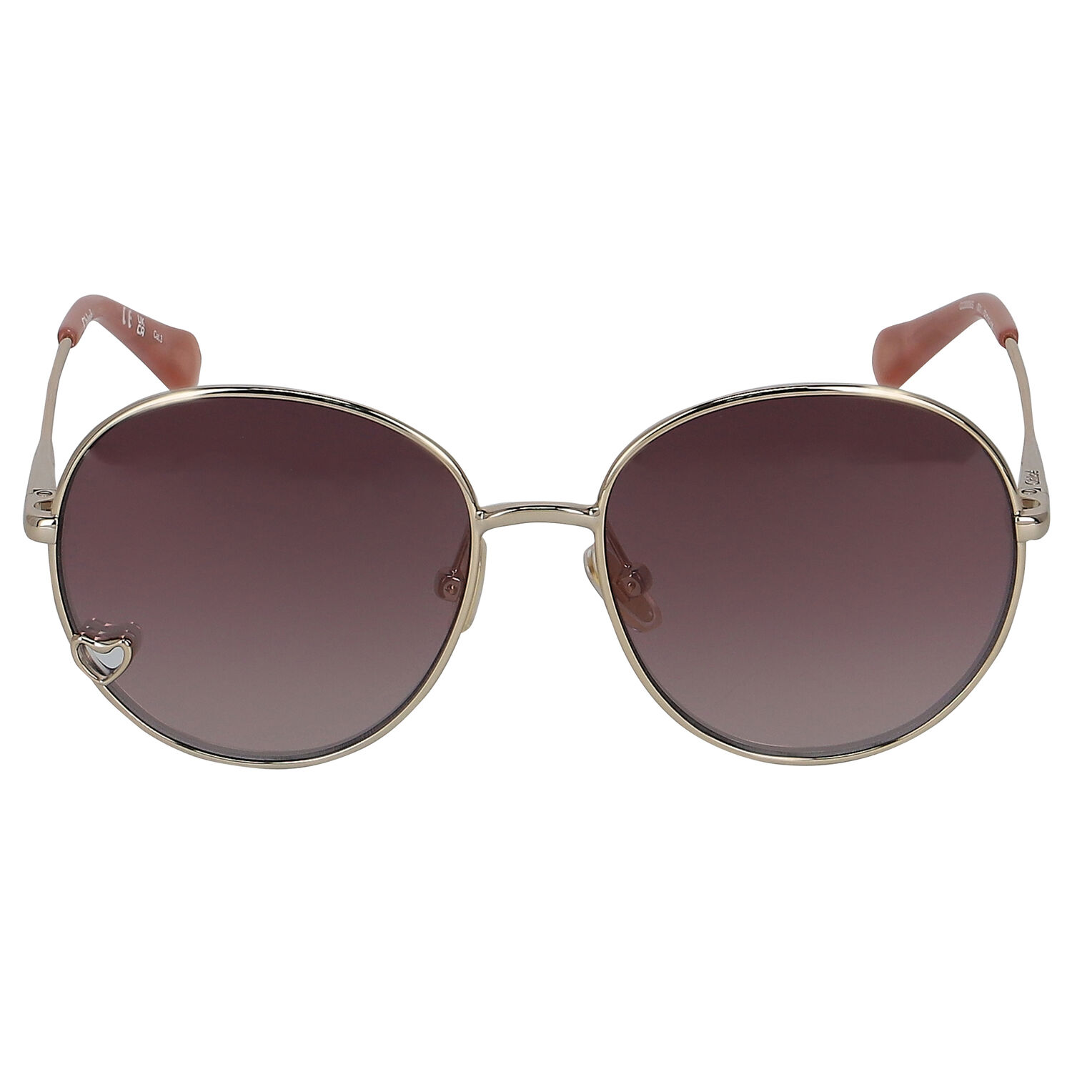Girls Gold Aviator Sunglasses, 1, hi-res image number null