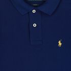 Older Boys Navy Logo Polo Shirt , 3, hi-res