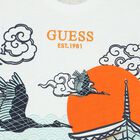 Boys White Logo T-Shirt, 1, hi-res